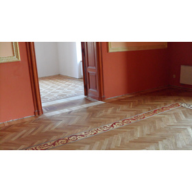Parkiet po renowacji