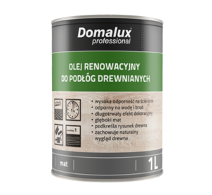 Olej Renowacyjny do podłóg drewnianych marki Domalux Professional